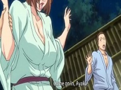 エロアニメ 浴衣の胸元がユルユルでおっぱい見えちゃう…! ! 寝取られセックスで興奮してしまう淫乱SEX! ! 生々しい展開に勃起