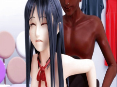 3Dエロアニメ スレンダー美乳美少女が騎乗位セクロスで犯されまくりのエロ...