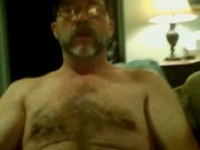 ゲイ 外人 中年のホモが、メタボな体を晒してウェブカメラで自慰行為撮影