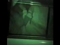 車内での生々しいセックスを窓から赤外線カメラで覗きまくりw