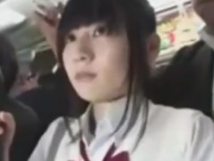 玉木純子 バスでニーソックスJKをレイプ痴漢動画