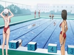 エロアニメ 水泳部の子ってやっぱり締まりも最高なのかな?普段運動してるから引き締まってるしでも巨乳でおっぱいもあるとか最高かよぉ