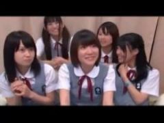 JK企画 修学旅行で東京に来ていた制服女子校生たちに声を掛けてテレビだと...