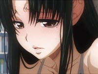 エロアニメ いつもは真面目な感じの黒髪美巨乳美少女が亀甲縛りで感じる姿...
