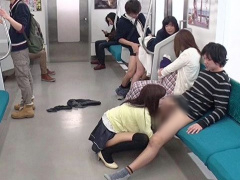 法律でレ○プ合法化ww電車の中で女が突然襲われ強引にチンポをハメられ悶絶する