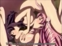 エロアニメ 女の子が女の子のおっぱいを吸うレズ授乳プレイ
