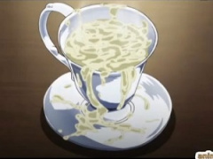 エロアニメ コーヒーカップに注がれたおぞましい量のザーメン 姉を助けに...