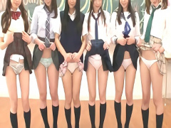 激カワ美少女JKたち6人組がドスケベなサービスを提供してくれる文化祭、ハーレム乳首舐めの手コキ抜き! !