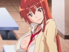 エロアニメ 中年オジサンが女子校生ギャルに逆ナンされたら中出しセックス...