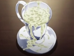 エロアニメ コーヒーカップに濃厚なサ゛ーメンが大量に‥こんなモノ呑ませ...