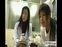 CFNM 女医と看護師の前でチンコを晒す羞恥検査! 包茎検査