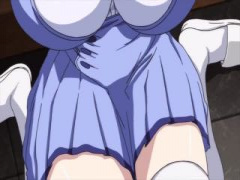 エロアニメ おっとり系爆乳美少女が拘束されておっぱいぷるるん露出させられる!