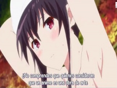 一般アニメの貴重なワキシーン! ! 腋マニアは必見! お風呂場で全裸になってる女子を見てるだけで興奮してくるんですけどいいですかね?