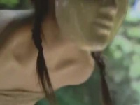 ヘンリー塚本 純粋そうな女子校生が森の中で全裸にされ亀甲縛りされて調教される