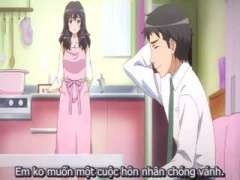 エロアニメ 結婚式を目前にした女教師が旦那とのセックスに不満があり消極...