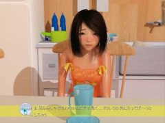 3Dエロアニメ つるぺた微乳の妹がお部屋やお風呂でこっそりオナニーしてい...