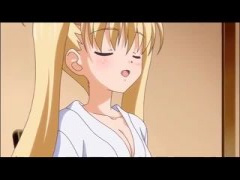 エロアニメ ツンデレ気味なボイン娘がパパち○ぽで禁断ファック!