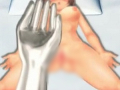 エロアニメ この腕を直接にオマンコにぶち込んでしまうというフィスト系拷...