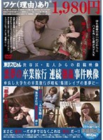 渋谷区・犯人からの投稿映像 悪夢の卒業旅行 連続強姦事件映像 仲良し大学生の卒業旅行が暗転!集団レイプの悪夢に…