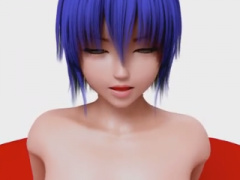 3Dエロアニメ エヴァンゲリオン綾波レイが超リアルな3DCGエロ動画で濃厚セックスしまくり!