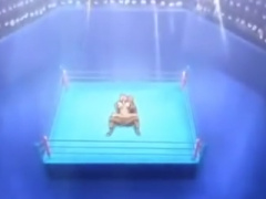 エロアニメ プロレスのリングの上で濃厚セックスしちゃう! スタイル抜群SSS級美女が最高! !