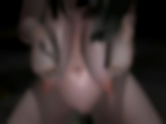 エロアニメ 黒ギャルがパイパンマンコを指マンで刺激してひたすらオナニー...