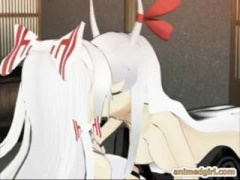 3Dエロアニメ 銀髪巨乳美女がおまんこからにょきにゅきペニスはえてふたなり騎乗位セックスしまくり! !