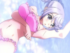 エロアニメ ビキニアーマーの爆乳美女たちがドキドキボインエッチなハプニングに遭遇しまくる!