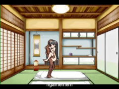 ドットアニメ 部活の合宿で女子とパコハメ甘々セックス! エロアニメ