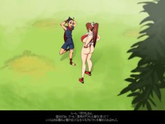エロアニメ 超乳おっぱいの美女くの一が自らの体でオンナを教えるおねショタエッチ!