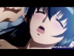 エロアニメ ぐっすり眠っている巨乳美女のおっぱいを揉みしだいてセックスしちゃうオトコノコ!
