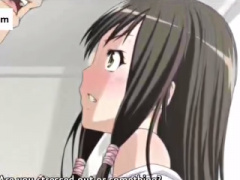 エロアニメ 黒髪美乳オッパイ美少女がバック挿入されてマン汁でまくりでマジ最高! !