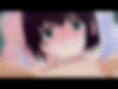 エロアニメ 黒髪美少女がペニスのカリ部分指でいじってフル勃起させちゃう! !