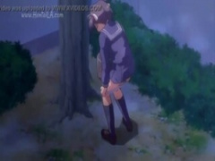 エロアニメ ボクは彼女秘密を知っている…学校帰りに草陰でオシッコしてたりエロ本見ながらオナニーしたりしてるんです