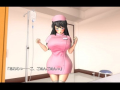 3Dエロアニメ 巨乳淫乱ンエロいスタイルの美女ナースがまたコキして患者の...