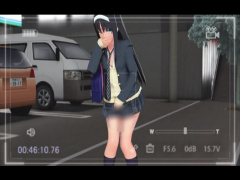エロアニメ 美少女JKにローターを装着させ駐車場で撮影しながら露出調教