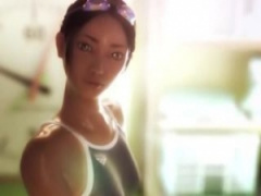 3Dエロアニメ 競泳水着jkが更衣室でエッチしちゃうんです…水着の日焼け跡...